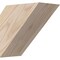 Ekena Millwork 3 1/2"W x 6"D x 6"H Traditional Smooth Knee Brace, Douglas Fir BRC04X06X06TRA00SDF - alternate 1